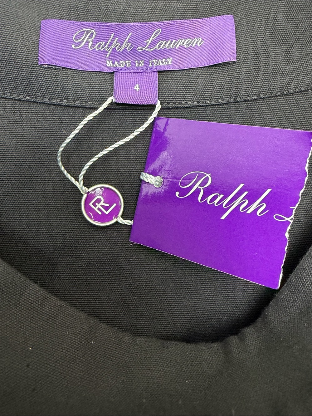 Ralph Lauren Purple Label Midi Skirt 4 Made in Italy Quite Luxury Minimalist NWT - Picture 2 of 12